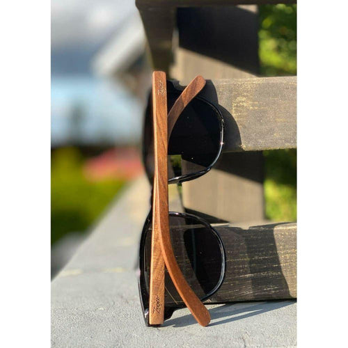 Load image into Gallery viewer, Eyewood Tomorrow - Fornax - Black - Unisex Sunglasses
