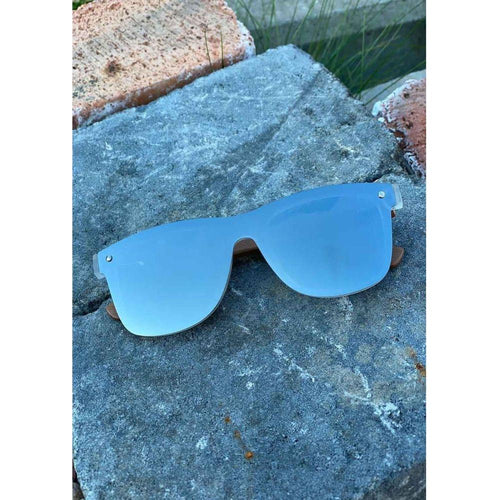 Load image into Gallery viewer, Eyewood Tomorrow - Perseus - Silver - Unisex Sunglasses
