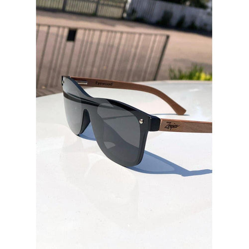 Load image into Gallery viewer, Eyewood Tomorrow - Taurus - Black - Unisex Sunglasses
