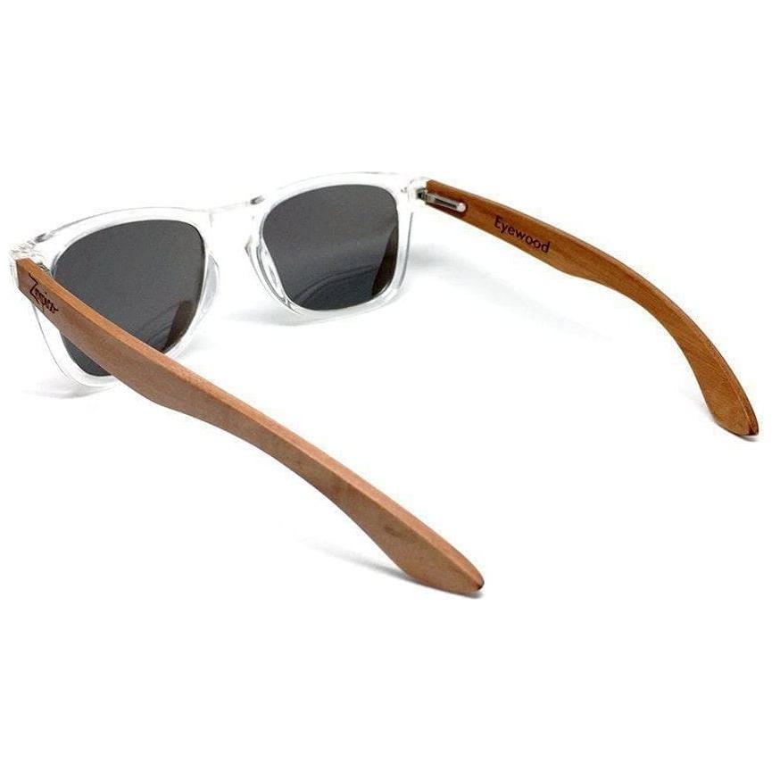Eyewood Wayfarer - Crystal - Silver - Unisex Sunglasses