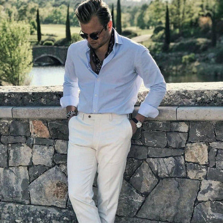 Amant LONDON Luxury Dress Wrist Watch - Elegant 7mm Ultra-Thin Stainless Steel Watch for Men in Classic Black