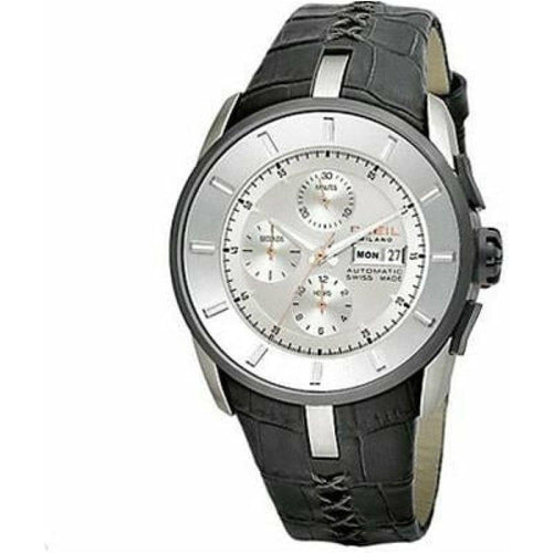 Load image into Gallery viewer, Breil Men&#39;s Elegant Stainless Steel Timepiece Mod. BW0485 in Silver/Black
