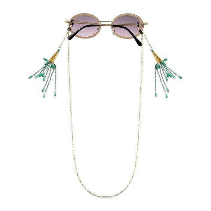Gold Women’s Sunglass Chain NDL1716 - Accessories