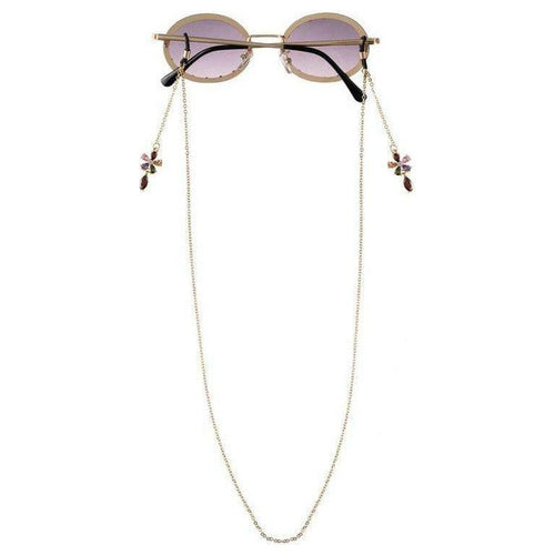 Load image into Gallery viewer, Gold Women’s Sunglass Chain NDL1717 - Accessories
