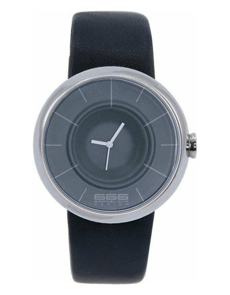 Grey & Black Men’s Watch 666 Barcelona 291 (Ø 45 mm) - Men’s