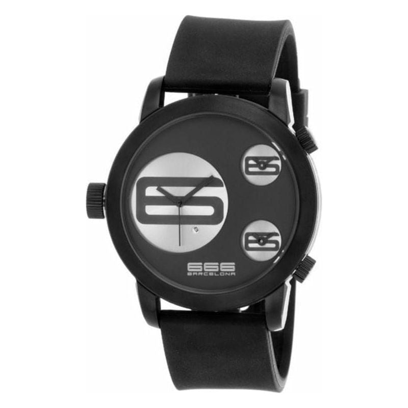 Grey & Black Men’s Watch 666 Barcelona 340 (ø 47 mm) - Men’s