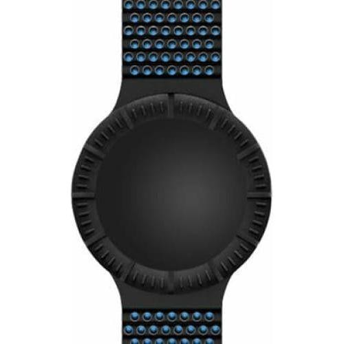 Load image into Gallery viewer, HIP HOP Blue/Black Watch Strap Mod. HBU0315 - Watch Strap
