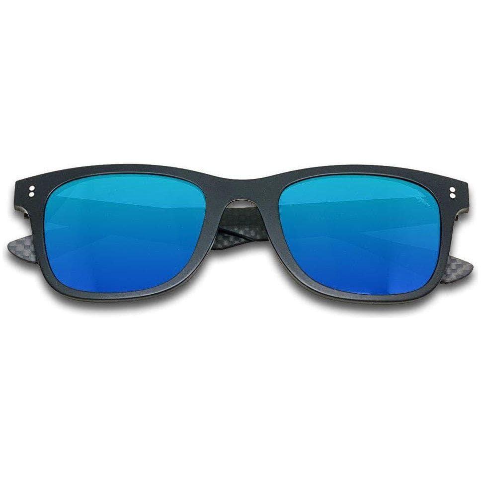 Hybrid - Atom - Carbon Fiber & Acetate Sunglasses - Black / 