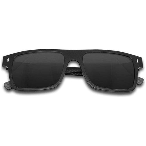 Load image into Gallery viewer, Hybrid - Cubic - Carbon Fiber &amp; Acetate Sunglasses - Black /
