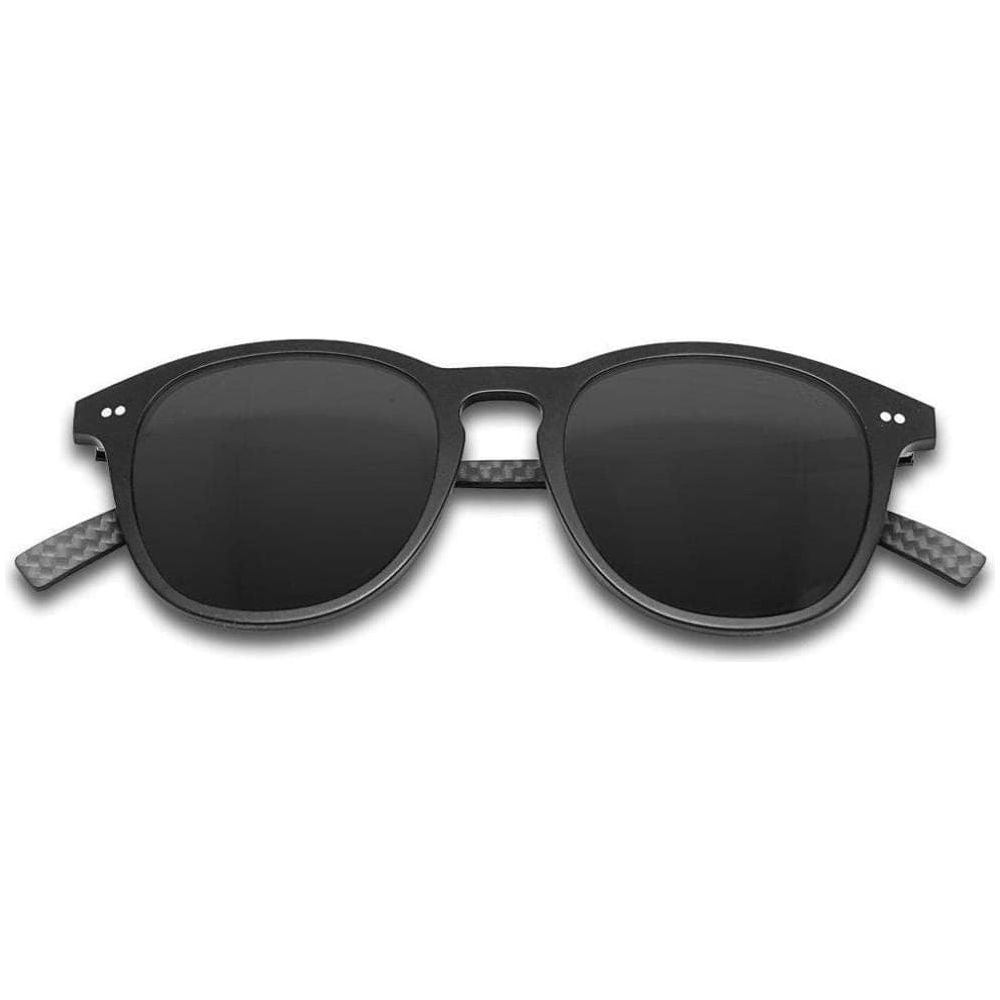 Hybrid - Halo - Carbon Fiber & Acetate Sunglasses - Black / 