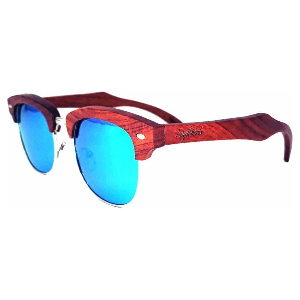 Ice Blue Polarized Sandalwood Sunglasses - Men’s Sunglasses