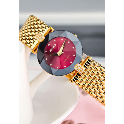 Load image into Gallery viewer, Facet Strass Swiss Ladies Watch J5.014.M-3
