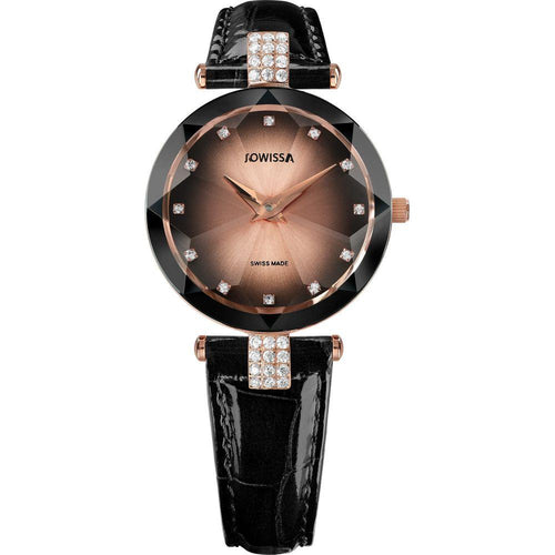 Load image into Gallery viewer, Facet Strass Swiss Ladies Watch J5.651.M-6
