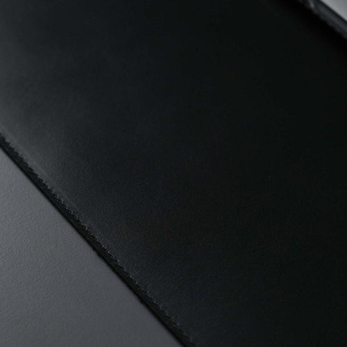 Load image into Gallery viewer, Jersey Black Leather Desk Pad for Office and Home-6
