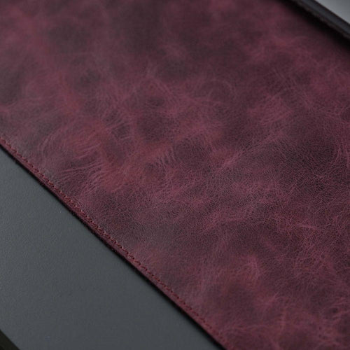 Load image into Gallery viewer, Jersey Purple Leather Desk Pad for Office and Home-6
