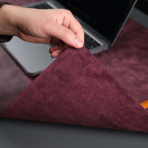 Load image into Gallery viewer, Jersey Purple Leather Desk Pad for Office and Home-2
