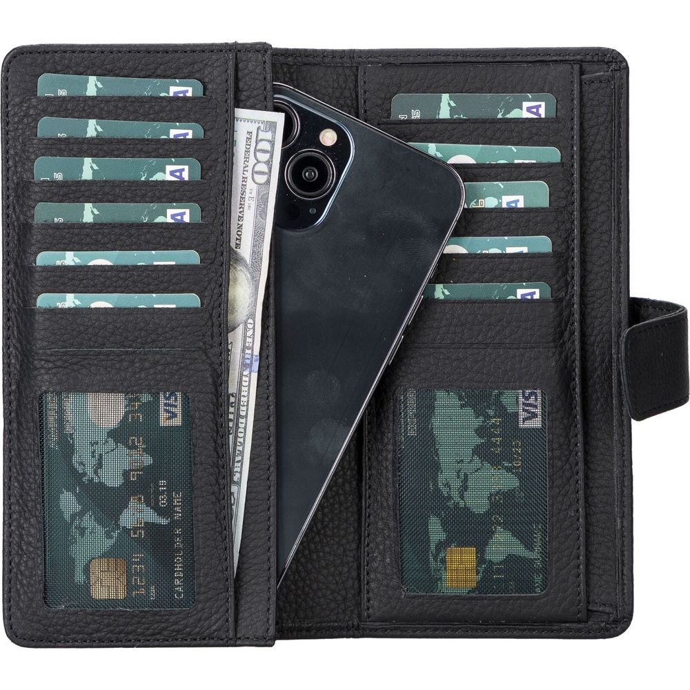 Lander Leather Phone Wallet and Multiple Card Holder for Women-16