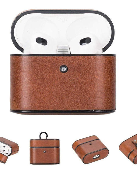 Laramie Leather Case for Apple AirPods 3-0