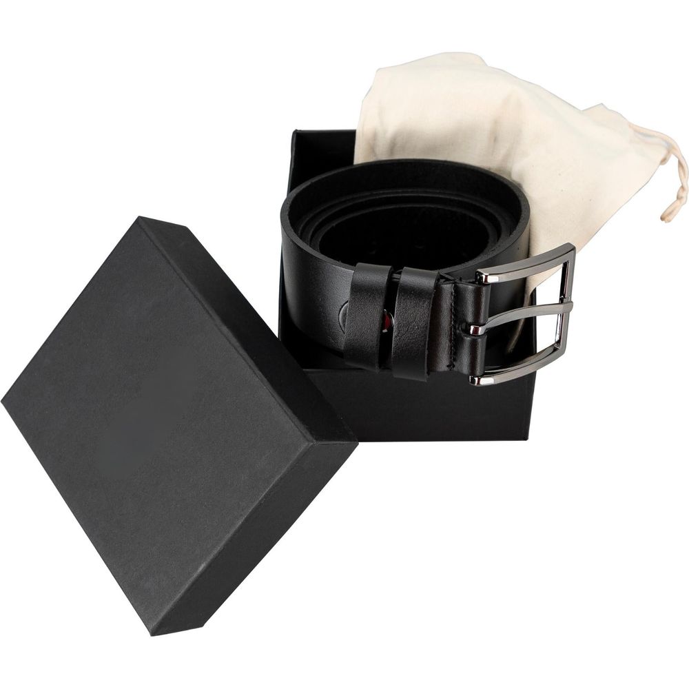 Longmont Men's Handmade Full-Grain Leather Belt in Traditional-1