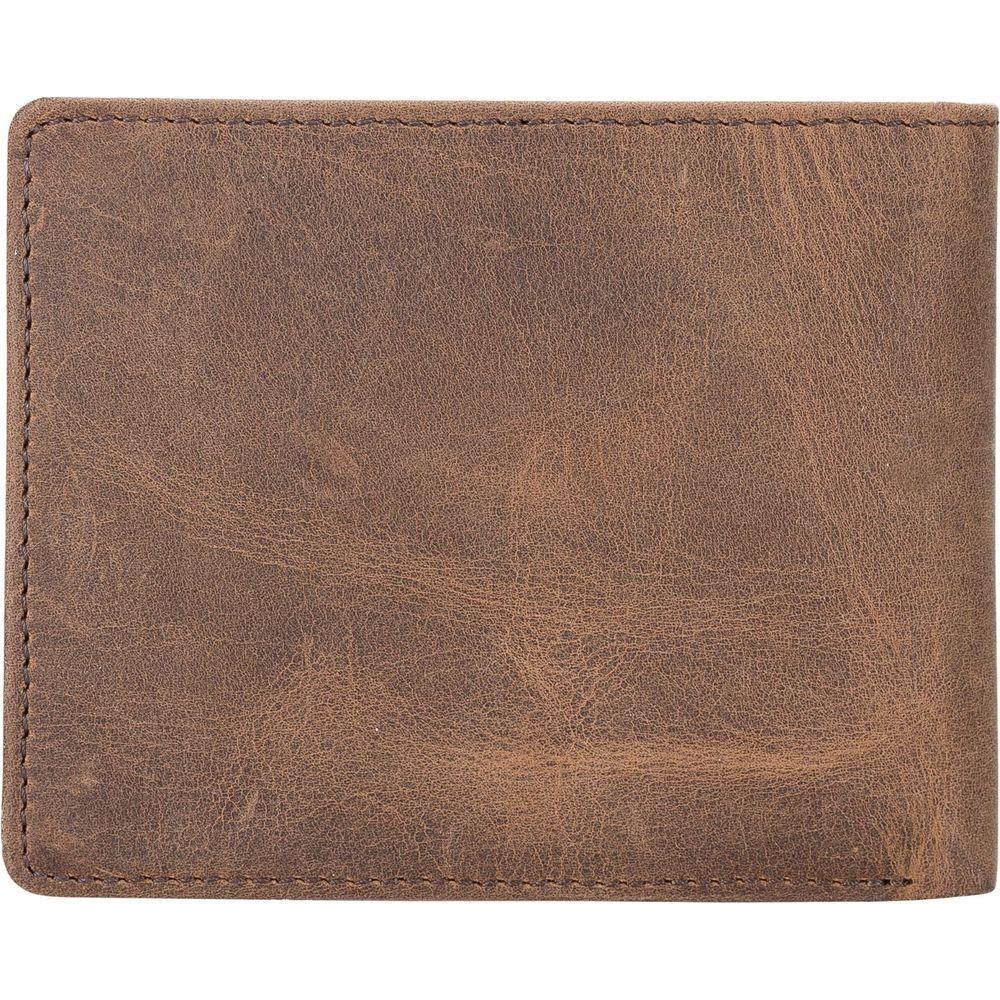 Lusk Slim Bifold Design Handcrafted Men's Genuine Leather Wallet-7