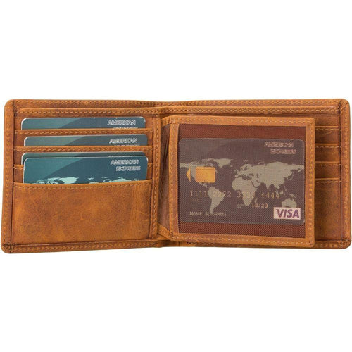 Load image into Gallery viewer, Lusk Slim Bifold Design Handcrafted Men&#39;s Genuine Leather Wallet-1
