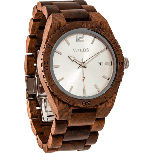 Load image into Gallery viewer, Men’s Custom Engrave Walnut Wooden Personalized Watch - 
