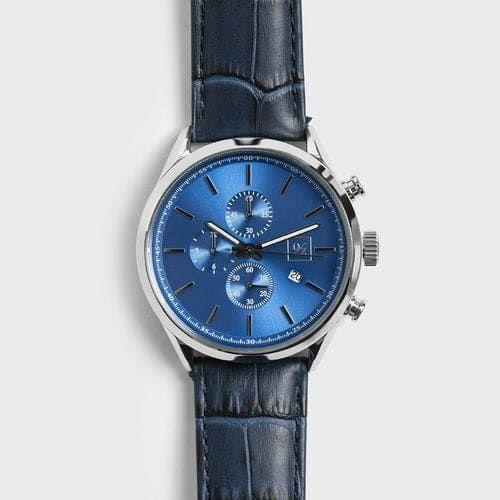 Men’s Luxury Chronograph Watch - Blue - Men’s Watches