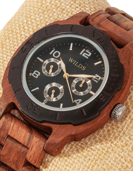 Men’s Multi-Function Custom Kosso Wooden Personalised Timber
