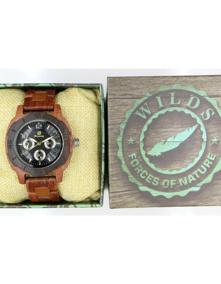 Men’s Multi-Function Custom Kosso Wooden Personalised Timber