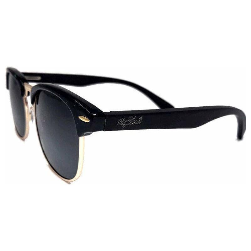 Midnight Black Bamboo Club Sunglasses Polarized Hand Crafted