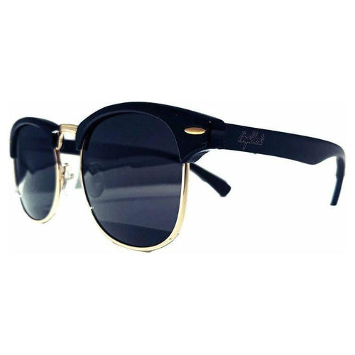 Load image into Gallery viewer, Midnight Black Bamboo Club Sunglasses Polarized Hand Crafted
