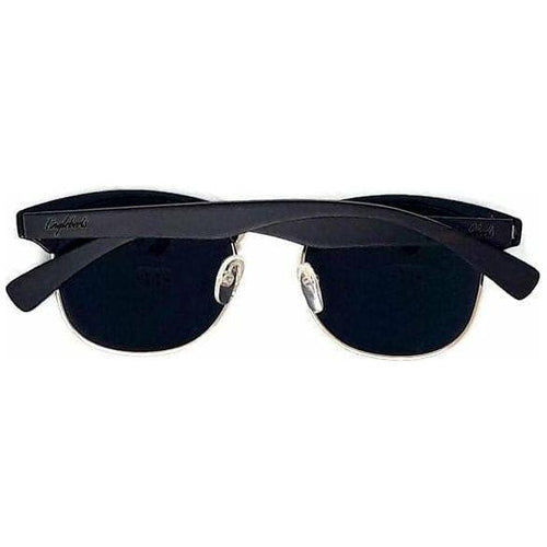 Load image into Gallery viewer, Midnight Shades Black Bamboo Club Sunglasses with Timber 
