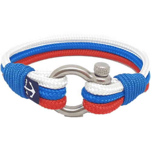 Load image into Gallery viewer, Russian Flag Nautical Bracelet-0
