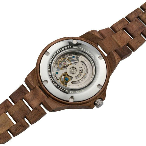Load image into Gallery viewer, NEW! Men’s Genuine Automatic Walnut Wooden Watches No 
