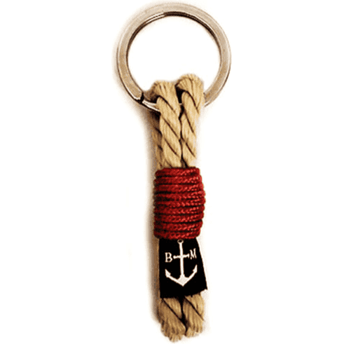 Load image into Gallery viewer, Classic Rope Handmade Keychain by Bran Marion-0
