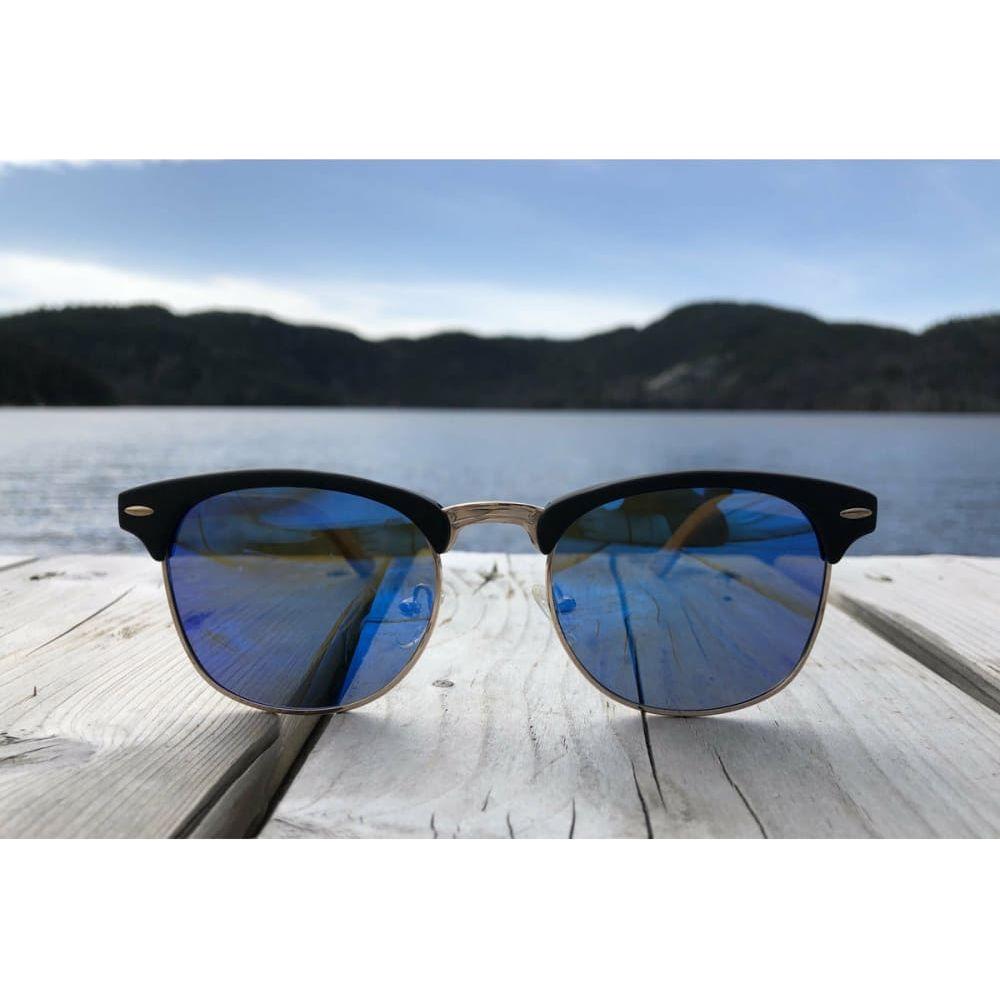 Outback Shades Timber Round Designer Sunglasses - Unisex 
