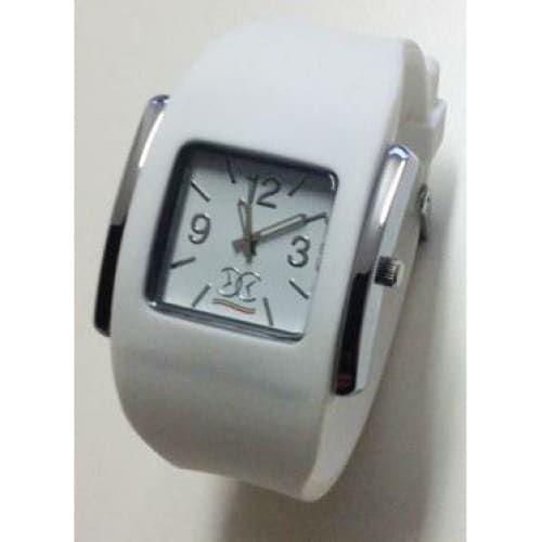 Load image into Gallery viewer, OVERCLOCK’S Mod. GENT RIDER LARGE WHITE - Men’s Watches

