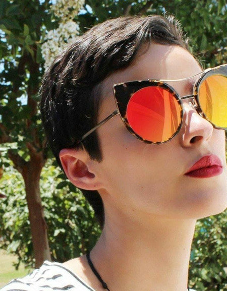 Perfection Cat Eye Women’s Designer Shades Polarized 