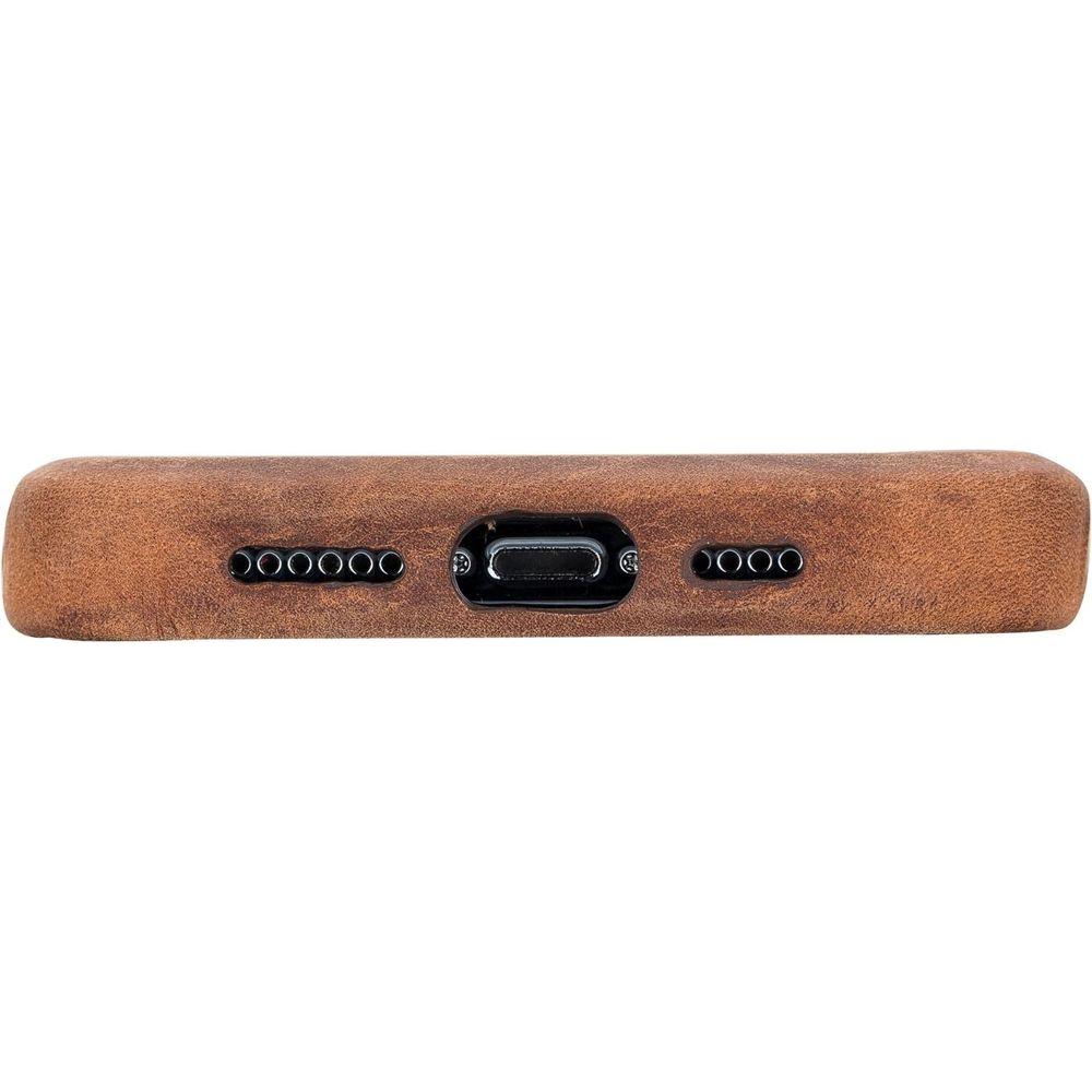 Pinedale Leather Snap-on Case for iPhone 15 with MagSafe-13