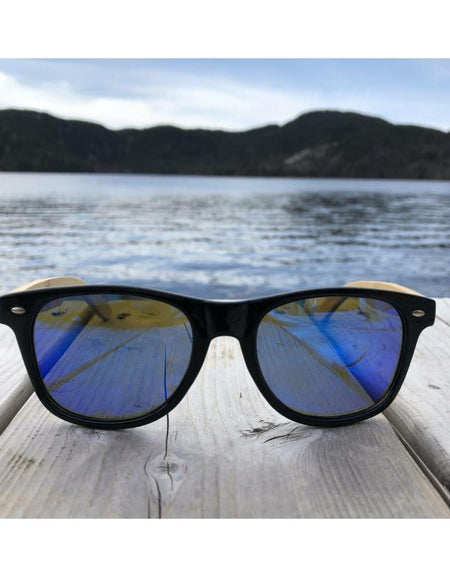 Reform Shades Timber Square Designer Sunglasses - Unisex 