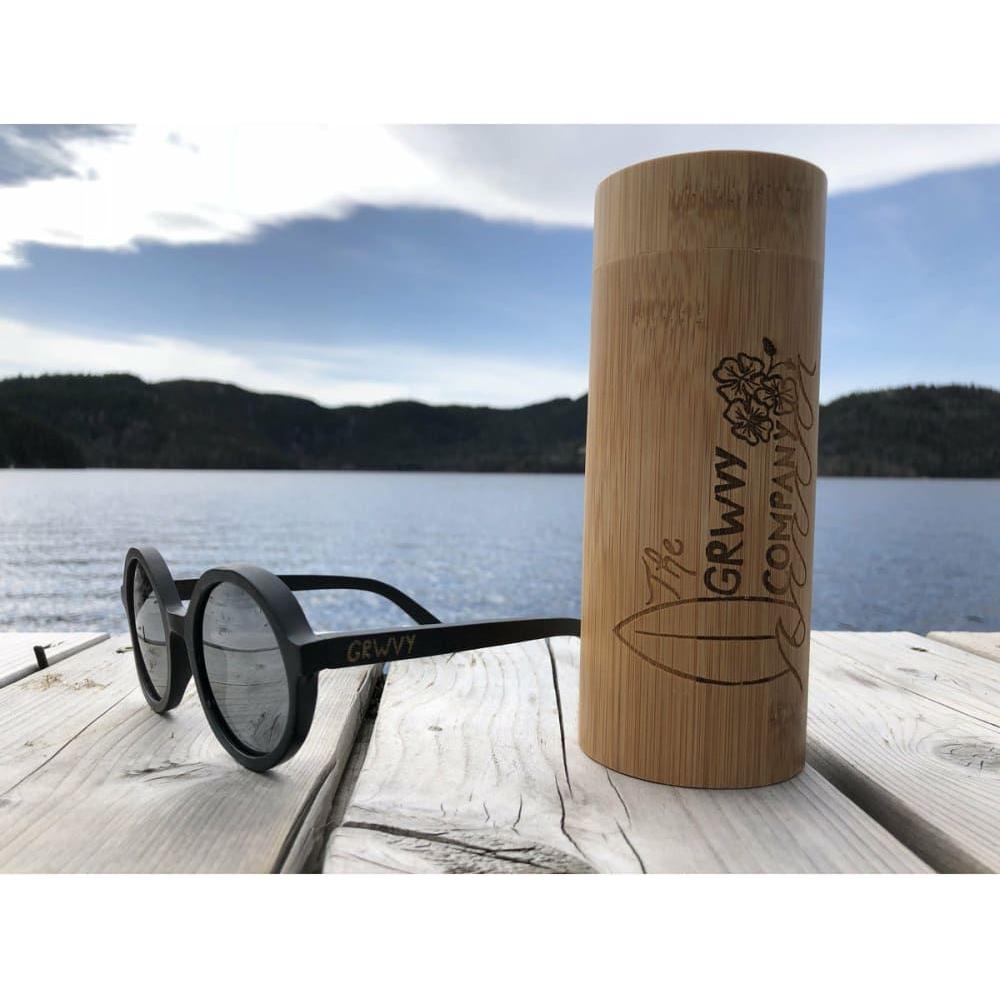 Shaka Shades Timber Round Designer Sunglasses - Unisex 