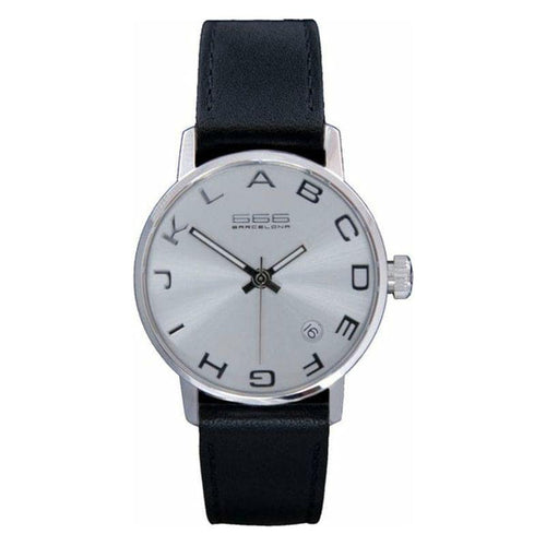 Load image into Gallery viewer, Silver &amp; Black Unisex Watch 666 Barcelona 270 (Ø 35 mm) - 
