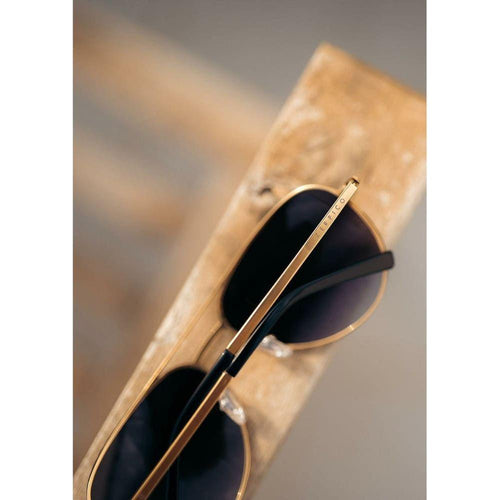 Load image into Gallery viewer, Titanium Aviator Sunglasses - V2 - 24K GOLD Plated - 
