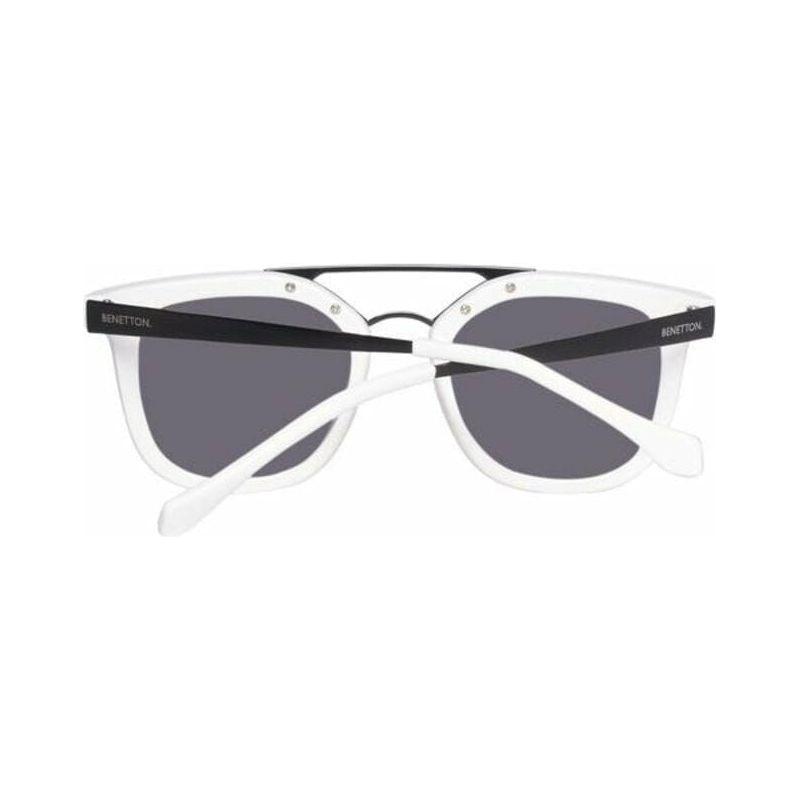 Unisex Sunglasses Benetton BE992S03 White Black (ø 50 mm) - 