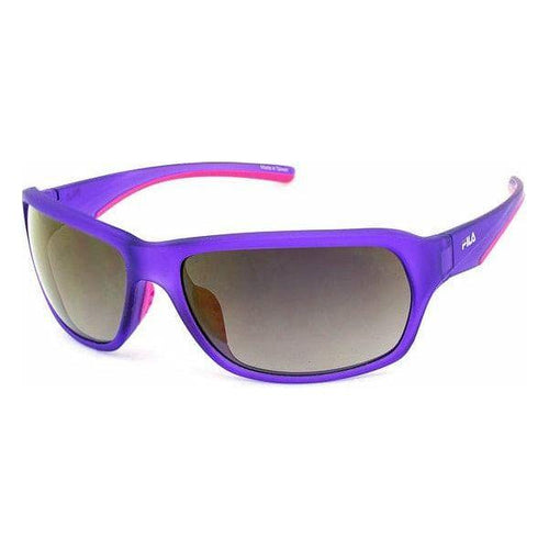 Load image into Gallery viewer, Unisex Sunglasses Fila SF-201-C4 (Ø 63 mm) Grey Pink Violet 
