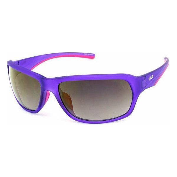 Unisex Sunglasses Fila SF-201-C4 (Ø 63 mm) Grey Pink Violet 