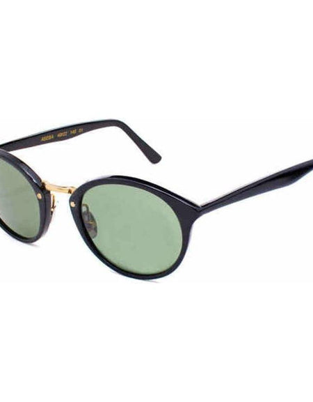Unisex Sunglasses LGR ABEBA-BLACK-01 Black Green (ø 49 mm) -