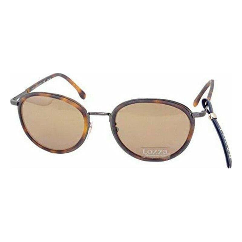 Unisex Sunglasses Lozza SL2254M-568G Brown Black Havana (ø 