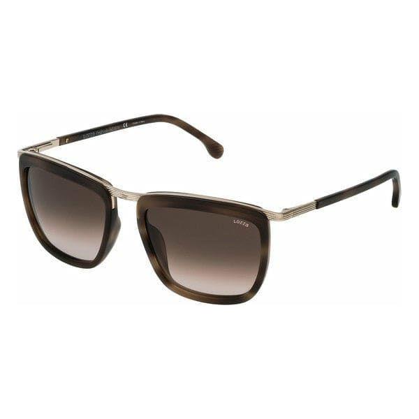 Unisex Sunglasses Lozza SL2283M5508FF Golden (ø 55 mm) - 
