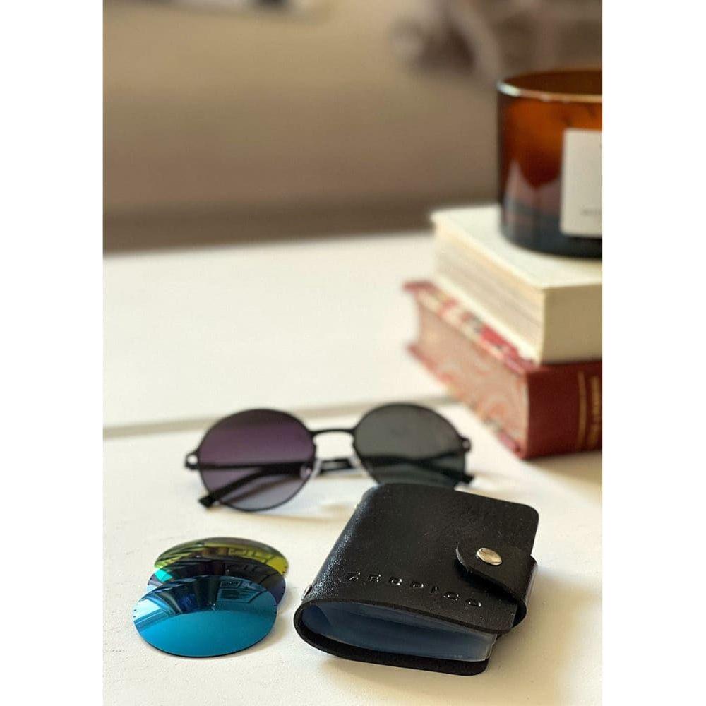 Vegan Leather Lens Case - Accessories